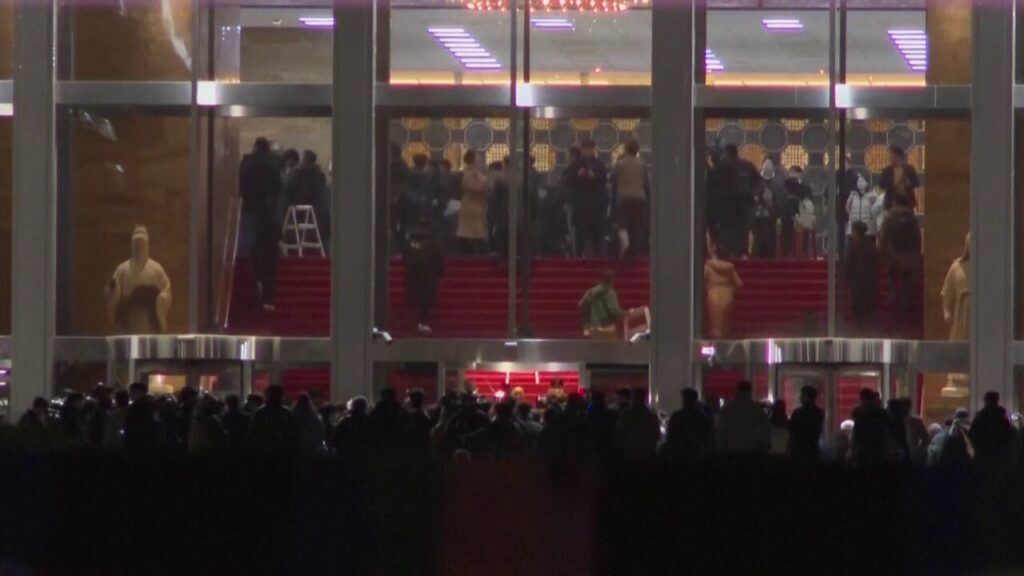 Protesters enter South Korean parliament after martial law declared