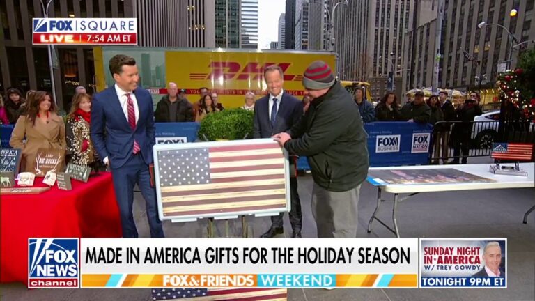 'Fox & Friends' spotlights made-in-America gift ideas perfect for the holiday season