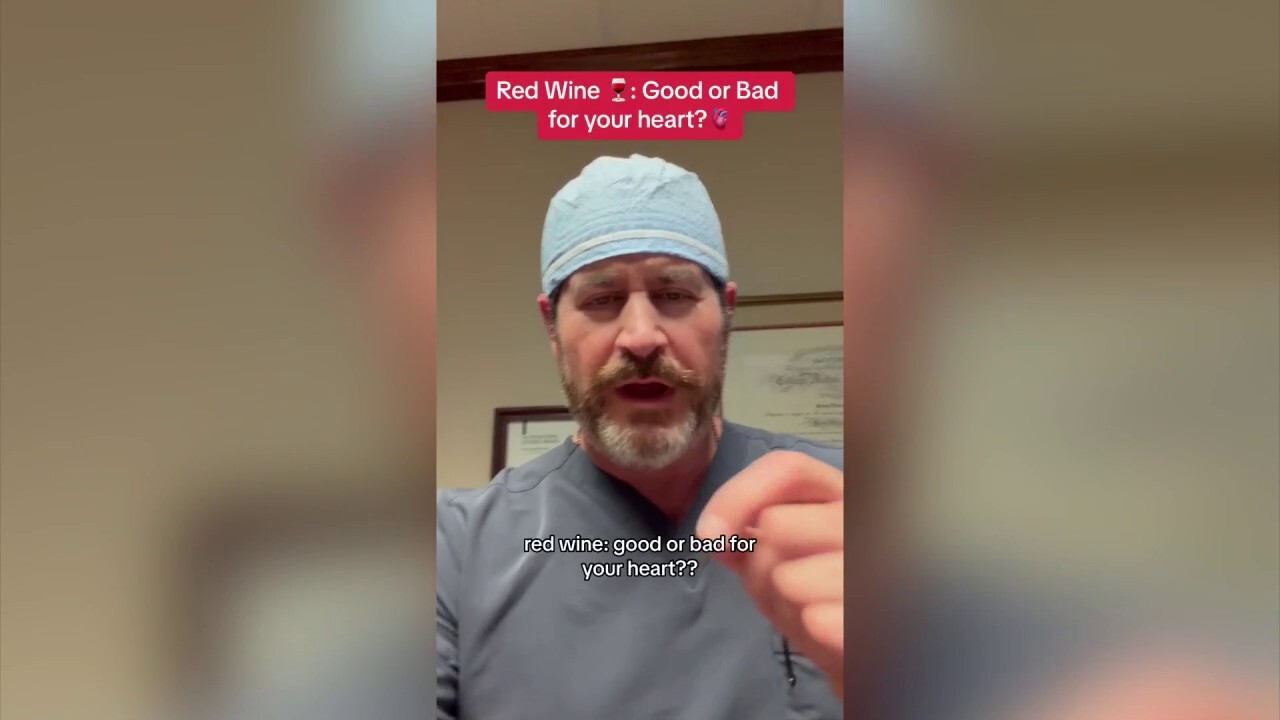Is red wine good or bad for your heart? Cardiovascular surgeon shares 'the truth'