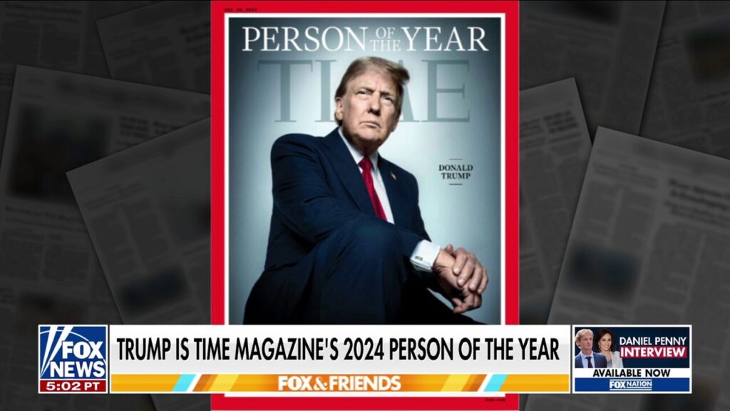 Trump named TIME 2024 Person of the Year