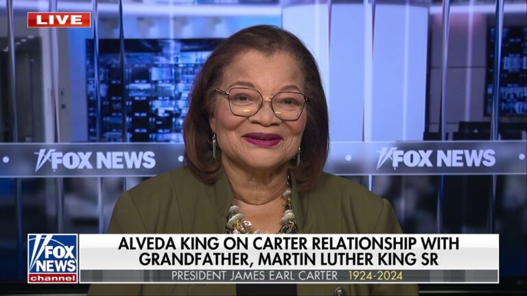 Jimmy Carter was a man of faith says Alveda King