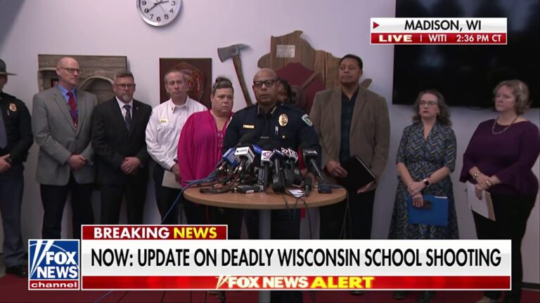 Police provide an update on the deadly Wisconsin school shooting