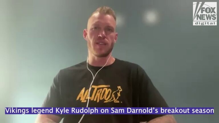 Kyle Rudolph thinks Daniel Jones is in a great situation with Vikings