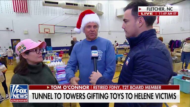 Tunnel to Towers deploy to North Carolina to gift toys for Helene victims ahead of Christmas