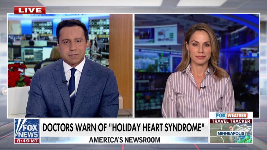 Doctors warn of 'holiday heart syndrome'