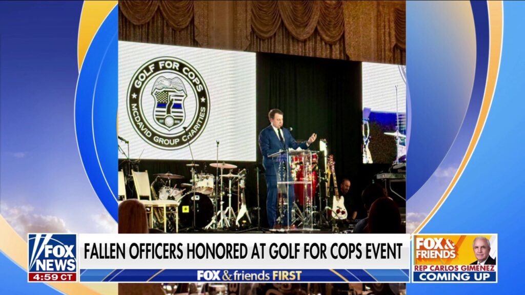 Golf for Cops Gala raises over $1.5M for families of fallen law enforcement