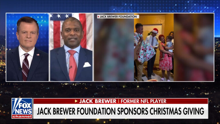 Jack Brewer Foundation sponsors Christmas Day adoption ceremony