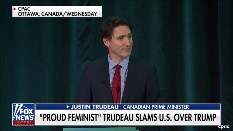 'Proud feminist' Trudeau slams US voters for not electing Harris