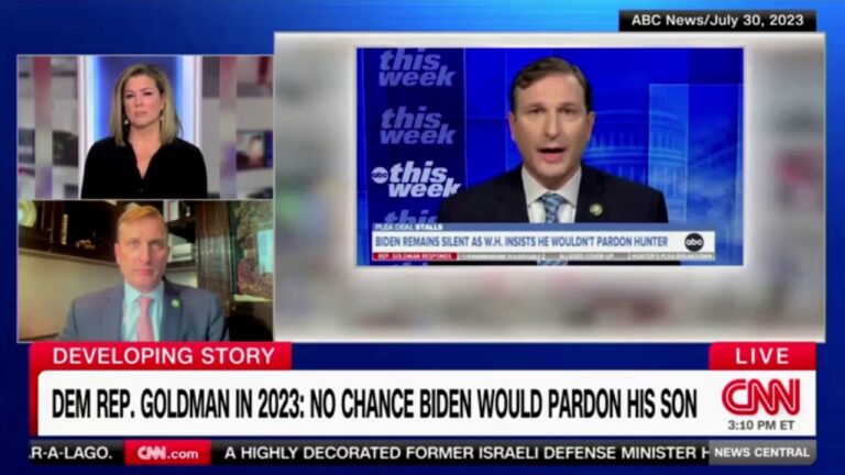 CNN has congressman watch clip of himself claiming Biden wouldn't pardon Hunter: 'What does that feel like?'