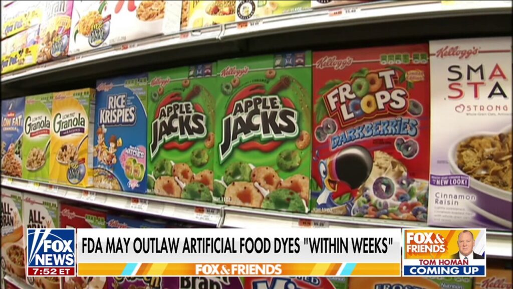 FDA could outlaw food dyes within weeks