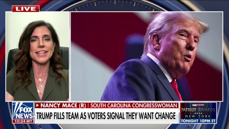 Nancy Mace ‘loves’ Trump’s unconventional admin picks: ‘We have no time to waste’