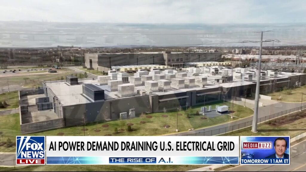 AI power demand drains US electrical grid