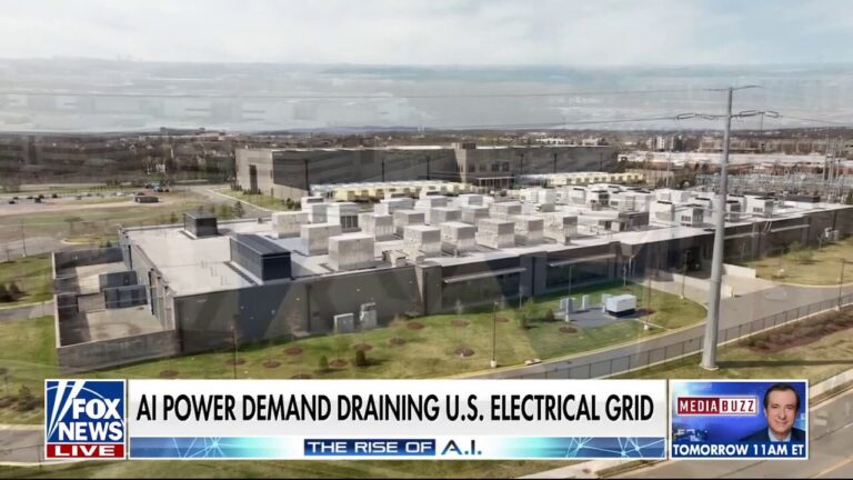 AI power demand drains US electrical grid