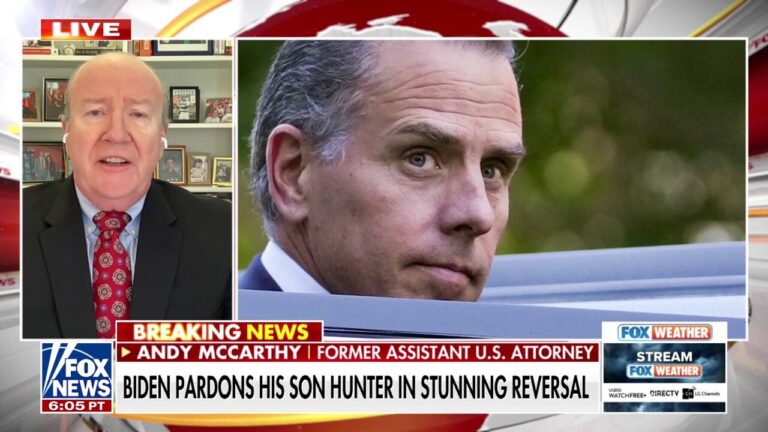 Biden White House slammed for repeatedly vowing the president wouldn't pardon Hunter