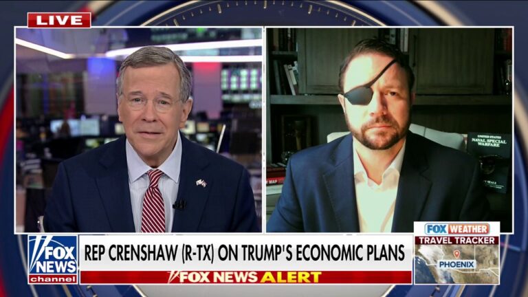 Rep. Dan Crenshaw: 'It would benefit Trump a lot’ if he supported Mike Johnson’s bid to remain House speaker