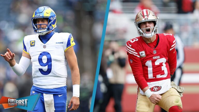 Matthew Stafford or Brock Purdy: Who is the more reliable quarterback in this matchup | First Things First