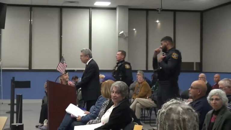 NJ resident kicked out of town council meeting over American flag