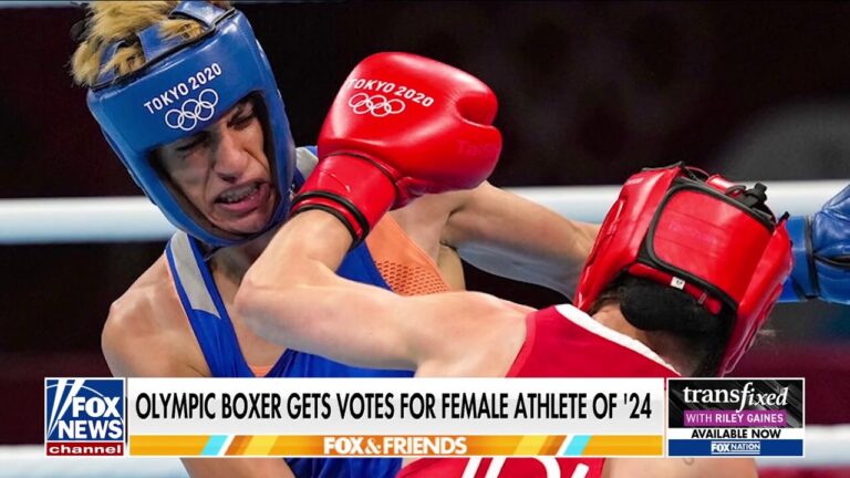 Olympic boxer who failed gender test named among 'Female Athletes of Year'