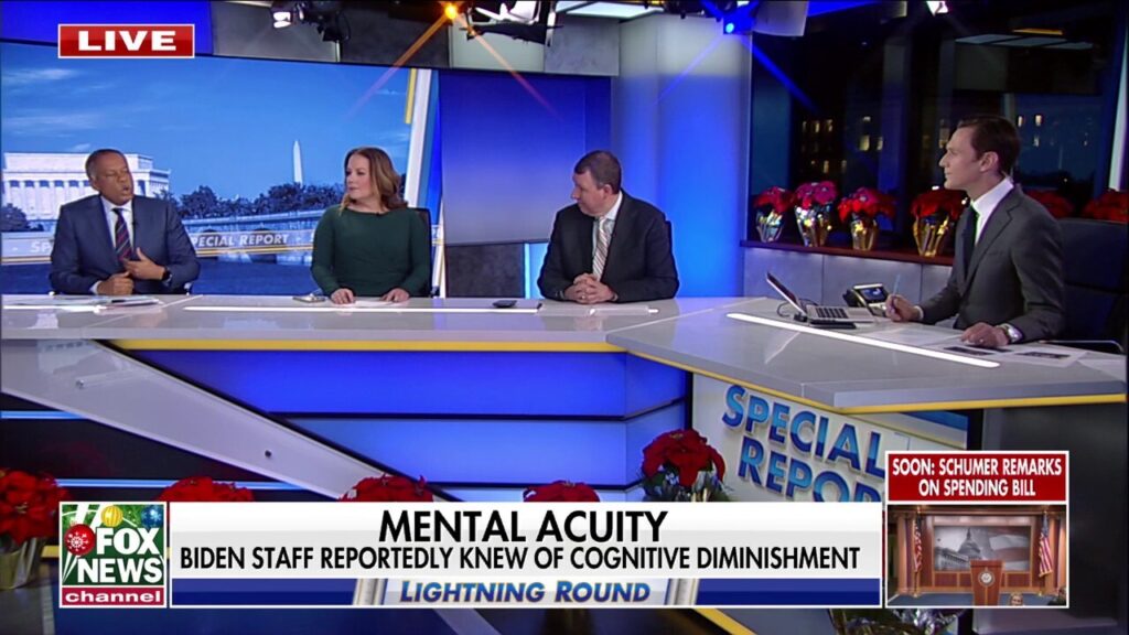 Fox News panel sounds off on reports of Biden cognitive decline