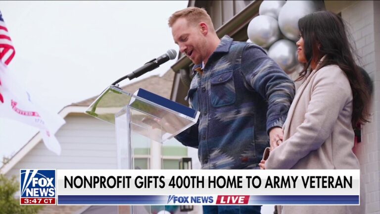 Non-profit gives 400th mortgage-free home to Army vet: ‘Absolutely surreal’