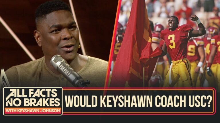 Is Keyshawn Johnson ready to coach USC football? | All Fact No Brakes