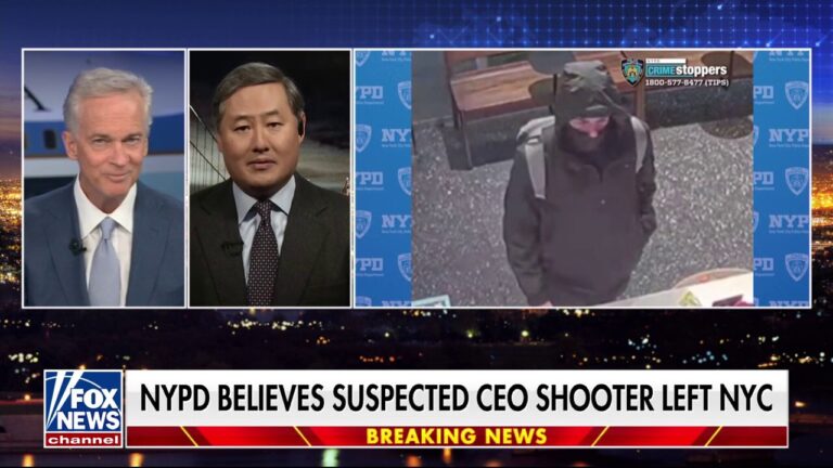 John Yoo predicts UnitedHealthcare CEO’s killer will be caught 'pretty soon'