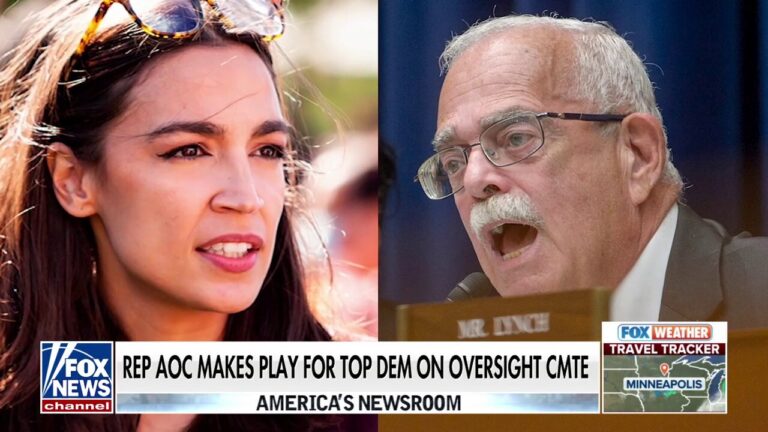 AOC makes play for top Democrat on House Oversight Committee