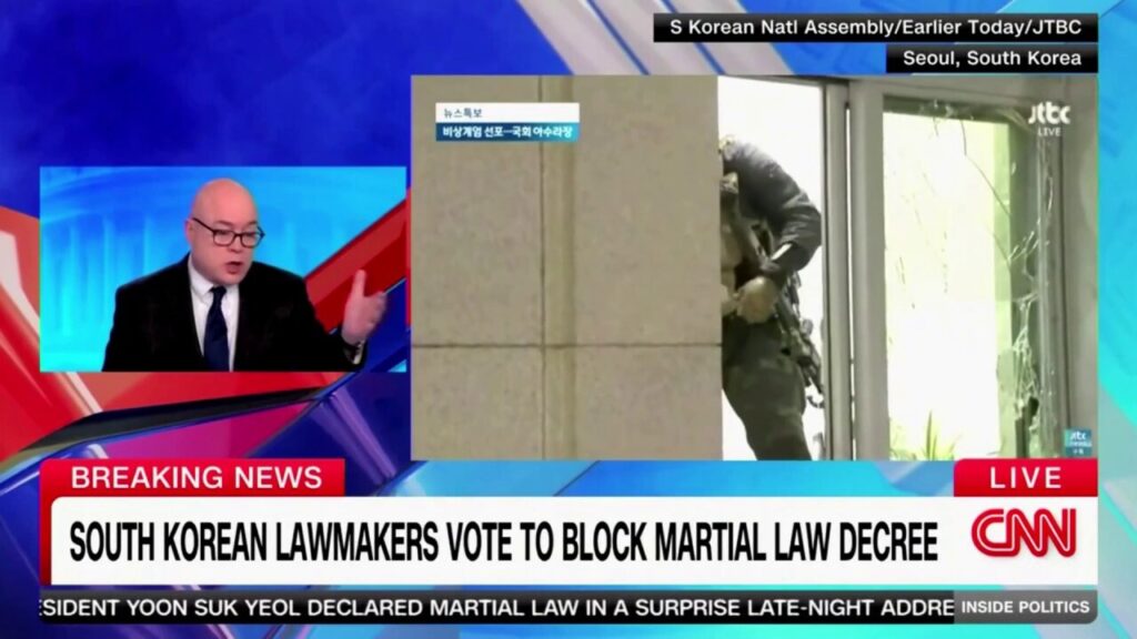 CNN panelist sees 'parallels' between South Korea martial law and Jan. 6