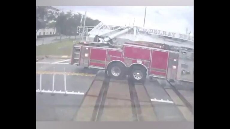 Train company releases footage of high-speed crash on Florida tracks