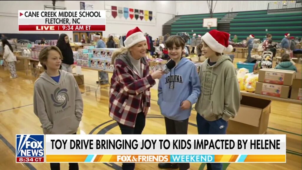 Toy drive ensures kids affected by Hurricane Helene in North Carolina have gifts this holiday season