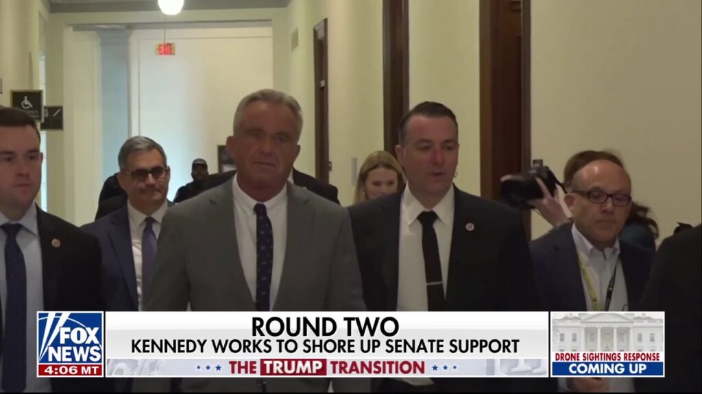 RFK, Jr. meets with senators to discuss his nomination