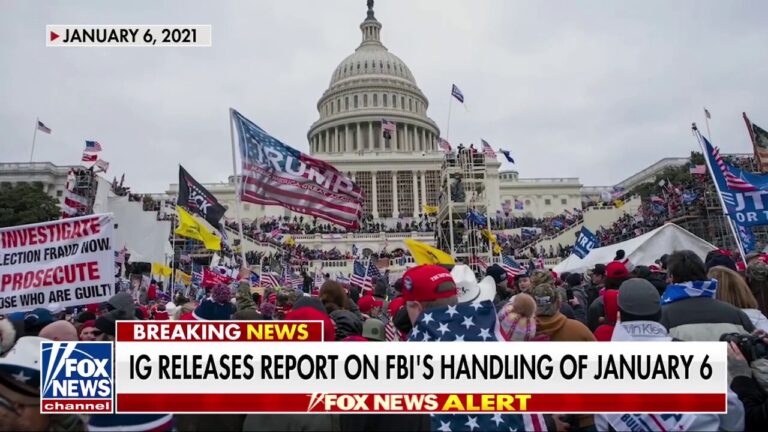 IG report reveals 26 FBI informants were present on Jan. 6