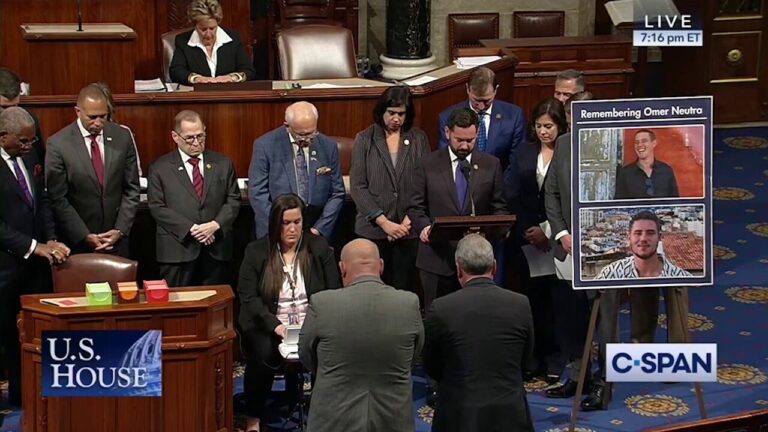 House holds moment of silence for slain hostage Omer Neutra