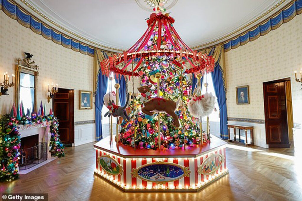 Desastre de Decoraciones Navideñas de Jill Biden