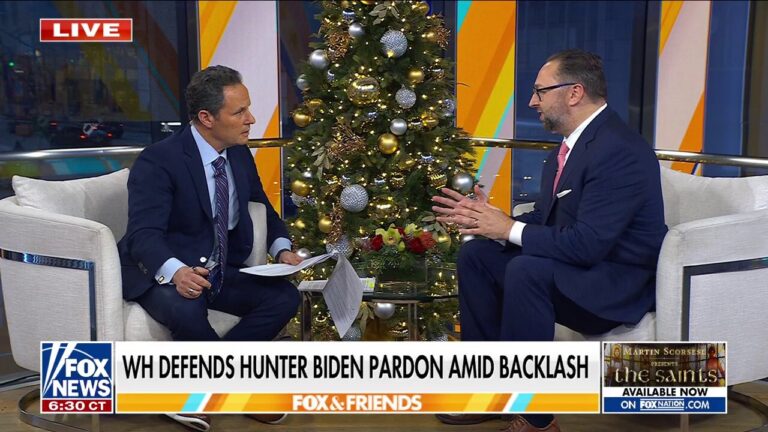 WH defends Hunter Biden pardon: Trump senior adviser weighs in