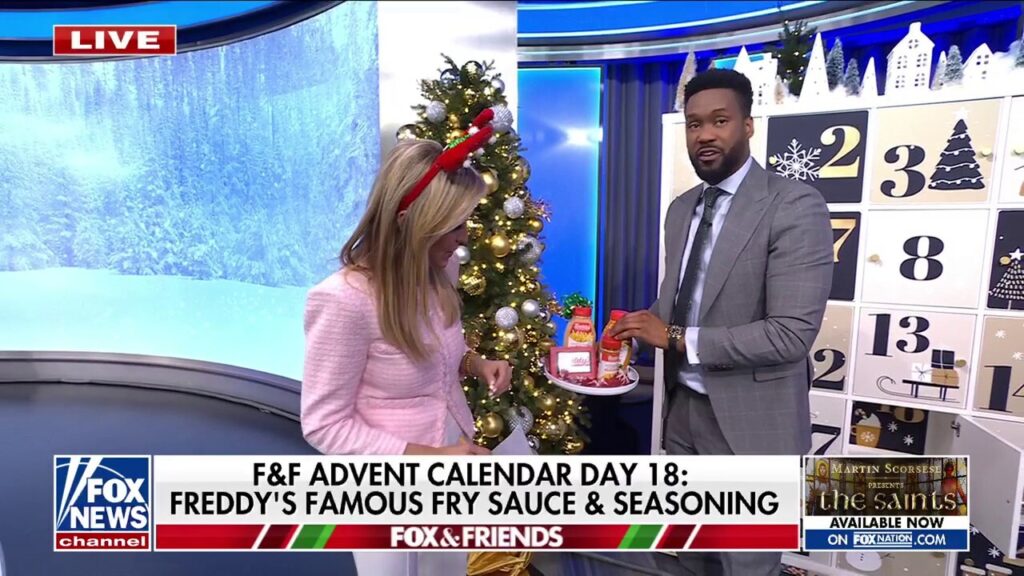 Counting down to Christmas with 'Fox & Friends'