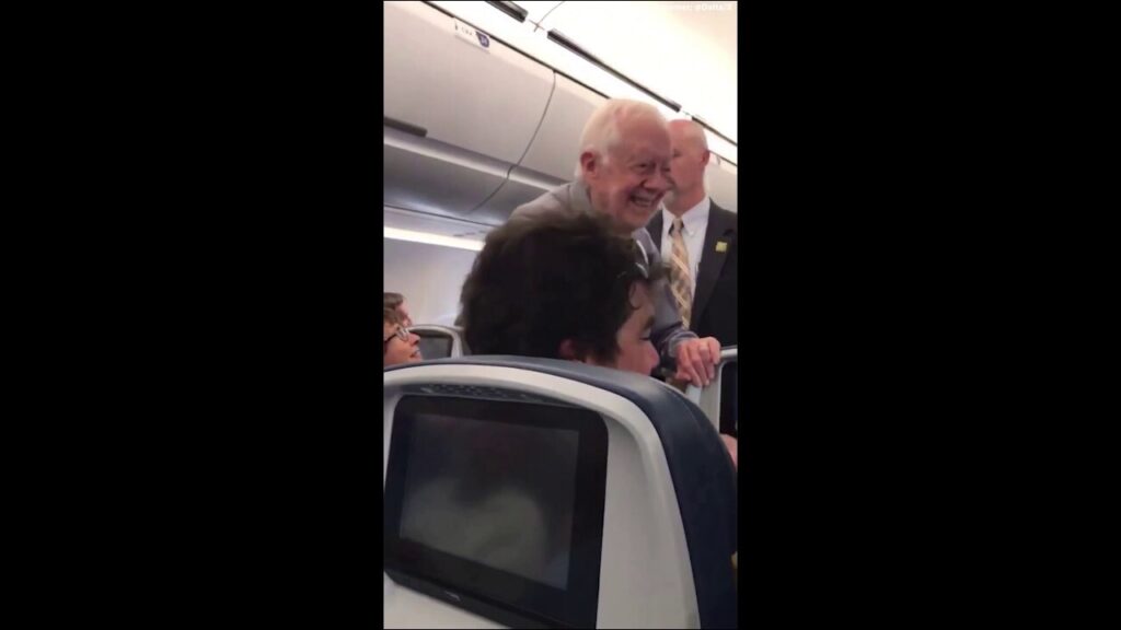 Delta shares former President Jimmy Carter's friendly travel ritual