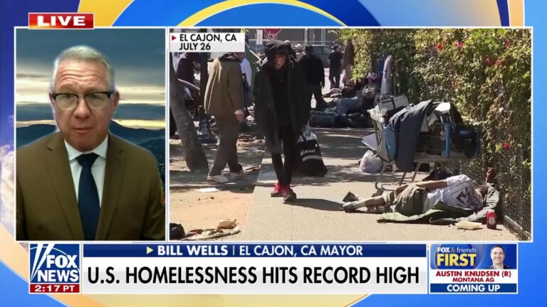 California mayor warns state has 'no intention' of fixing homeless crisis