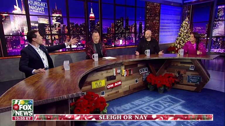 Paul Virzi Stops By 'Fox News Saturday Night' To Play A Game Of 'Sleigh Or Nay'