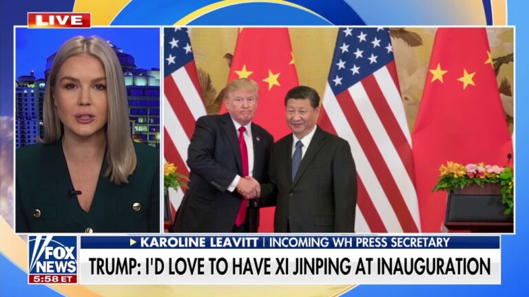 Trump welcomes possibility of Xi Jinping attending his inauguration