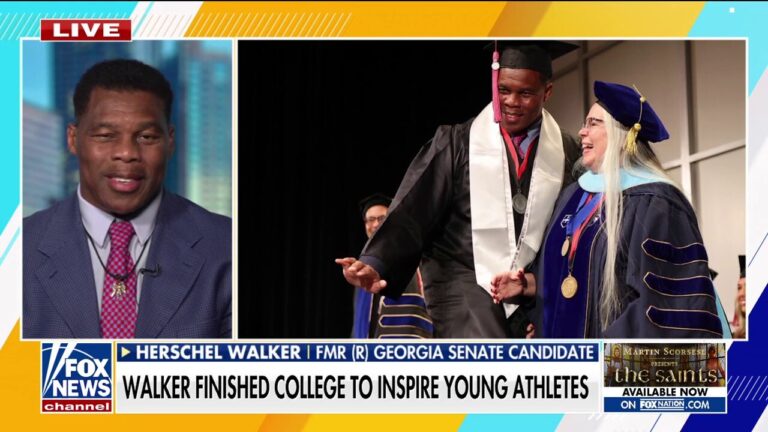 Herschel Walker graduates college after 42 years