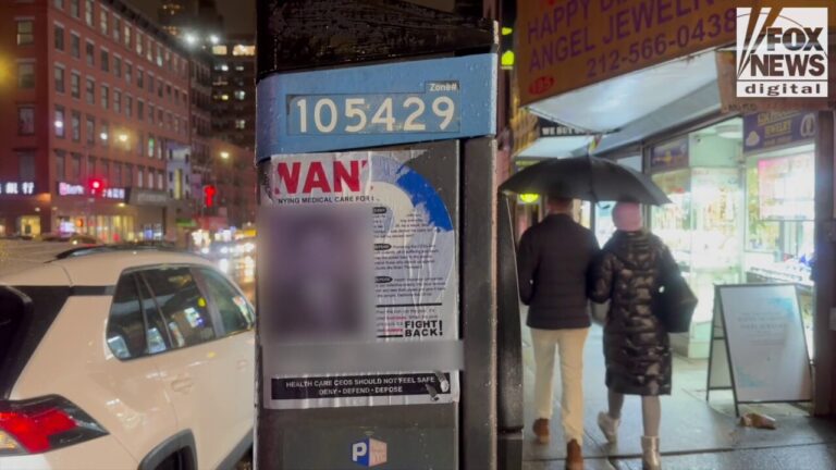 'Wanted' posters for executives are seen throughout New York City