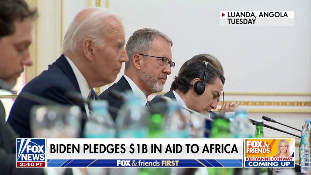 Biden visits Angola, pledges $1B in aid to Africa