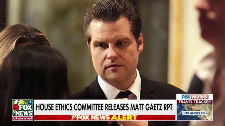 House Ethics Committee releases Matt Gaetz report