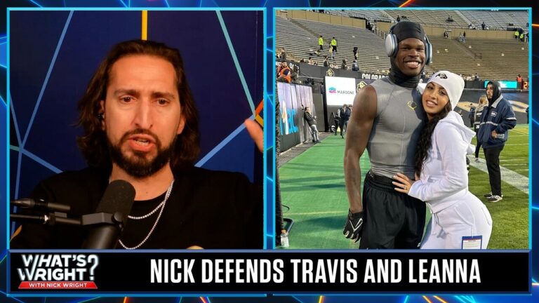 Nick defends Travis Hunter and his fiancé: 'Leave these two's personal lives alone' | What's Wright?