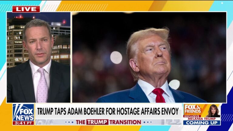 Trump's incoming hostage affairs envoy says it's 'plausible' they'll free hostages 'very soon'