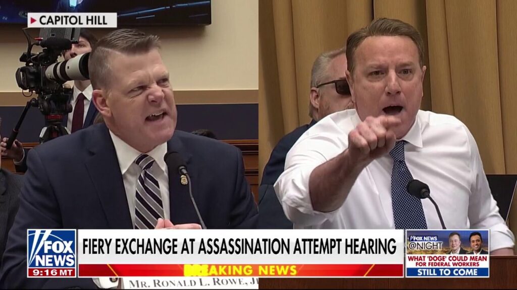 Congressman explains shouting match with acting Secret Service head