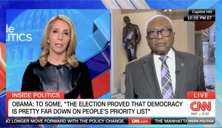 Rep. James Clyburn suggests democracy still at risk after 2024 election of President-elect Donald Trump