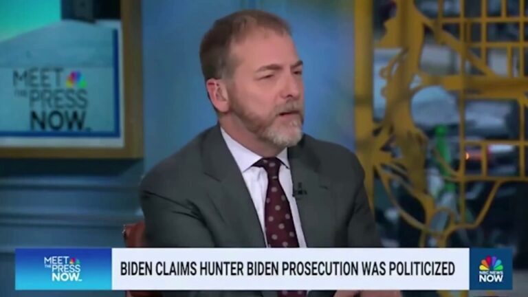 NBC's Chuck Todd goes scorched earth on Hunter Biden pardon: 'Long-term damaging' to the country