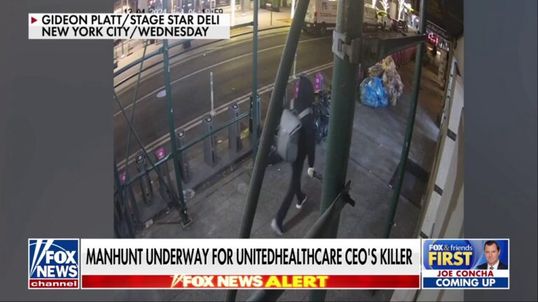 New surveillance footage shows CEO murder suspect before killing